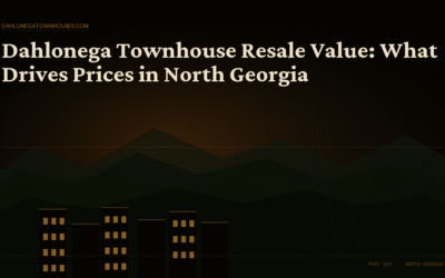 Dahlonega Townhouse Resale Value: What Drives Prices in North Georgia