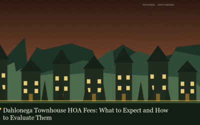 Dahlonega Townhouse HOA Fees: What to Expect and How to Evaluate Them